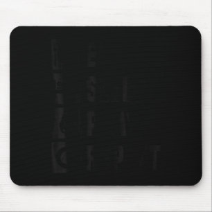 Badminton Player Squash Mens Shuttle Badminton Mouse Pad