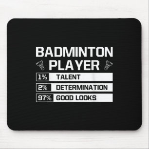 Badminton Player Talent Determination Good Looks S Mouse Pad