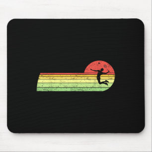 Badminton-player Vintage Birthday Shuttle Badminto Mouse Pad