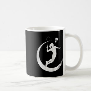 Badminton Players Tee Shuttle Girls Shuttler Novel Coffee Mug