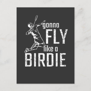 Badminton Postcard