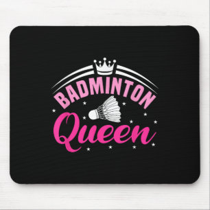 Badminton Queen  Mouse Pad