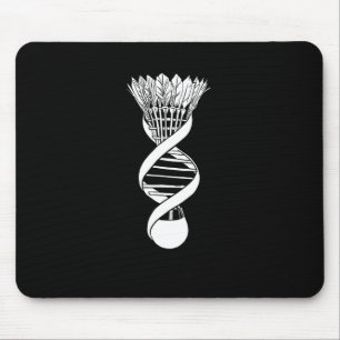 Badminton - Racquet Court Racket Shuttle Its In My Mouse Pad