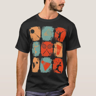 Badminton Retro 1 T-Shirt