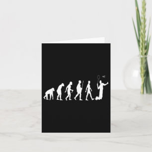 Badminton Shirt Badminton Evolution Of Badminton T Card