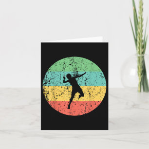 Badminton Shirt - Vintage Retro Badminton Player Card