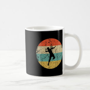 Badminton Shirt - Vintage Retro Badminton Player Coffee Mug