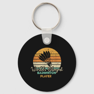 Badminton Shuttle Ball Sports Tennis Serve  Keychain