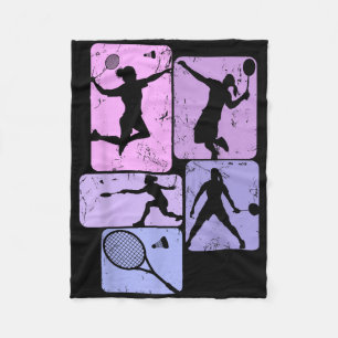 Badminton Shuttle For Women Girls Children Fleece Blanket