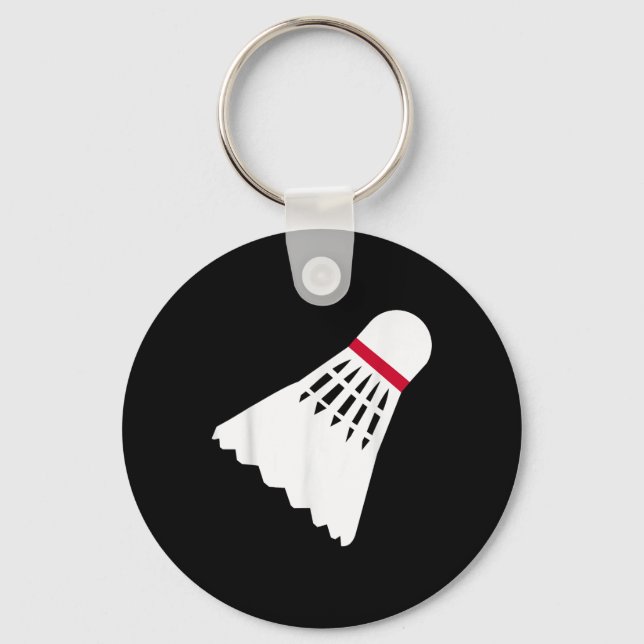 Badminton Shuttle  Keychain (Front)