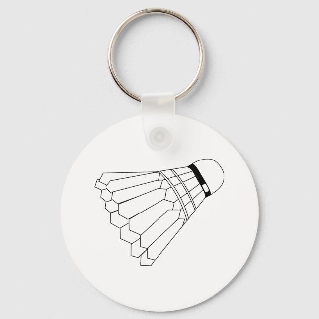 Badminton Shuttle Keychain (Front)