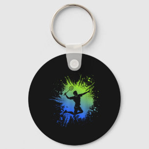 Badminton Shuttle Kids Youth Boys Keychain