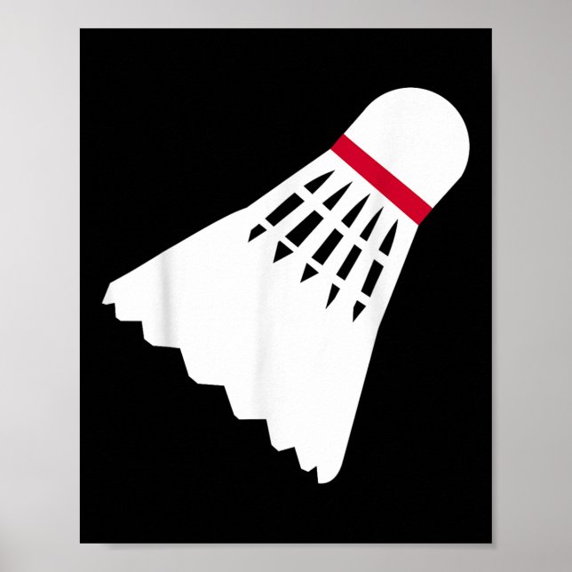Badminton Shuttle  Poster (Front)