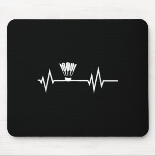 Badminton Shuttle Racket Sports Athlete Competitor Mouse Pad