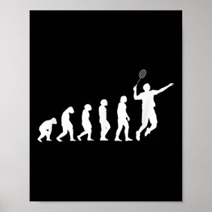 Badminton Shuttle Sayings _8  Poster