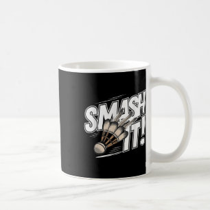 Badminton Shuttle Smash Coffee Mug