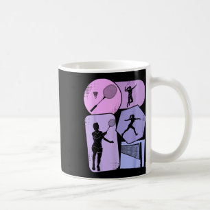 Badminton Shuttle Women Girls Coffee Mug