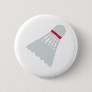 Badminton Shuttlecock 2 Inch Round Button