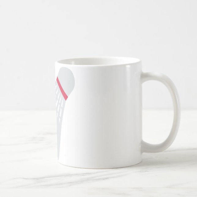 Badminton Shuttlecock Coffee Mug (Right)