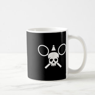 Badminton Skull Coffee Mug
