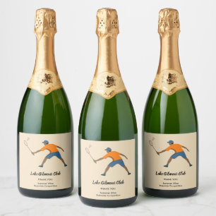 Badminton Sparkling Wine Label