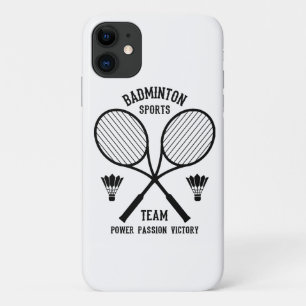 Badminton Sports Team iPhone 11 Case