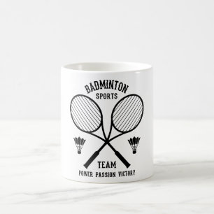 Badminton Sports Team Coffee Mug