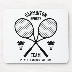 Badminton Sports Team Mouse Pad