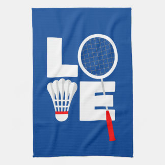 Badminton Sports Towel - LOVE