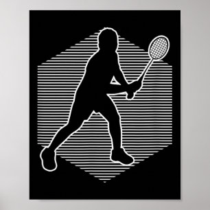 Badminton Squash Womens Shuttle Men  Poster