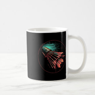 Badminton Steampunk Shuttle Player Coffee Mug