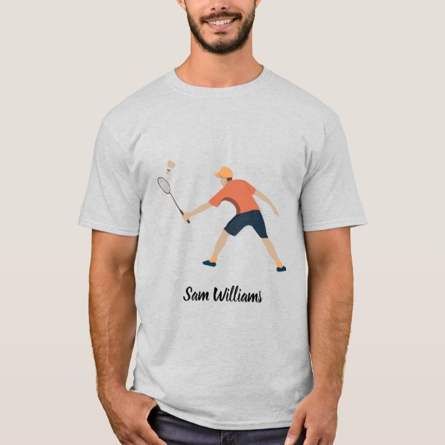 Badminton T-Shirt (Front)