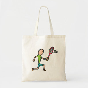 Badminton Tote Bag