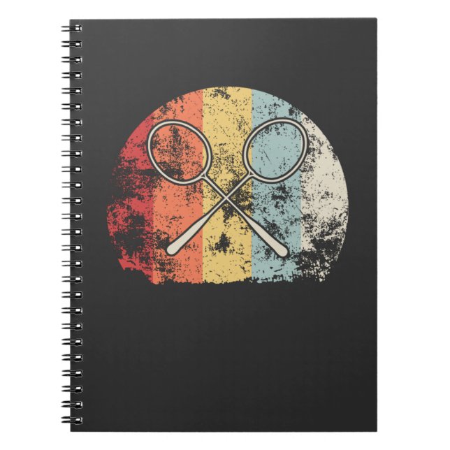 Badminton Vintage Notebook (Front)