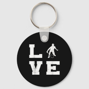Badminton Womens Mens Badminton Player Shuttle Keychain
