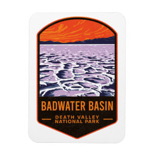 Badwater Basin Death Valley National Park Magnet