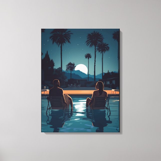  BAE-CATION #4 POSTCARD CANVAS PRINT (Front)