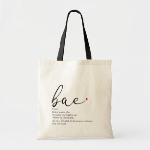 Bae Definition Before Anyone Else Tote Bag