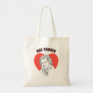 Bae-Thoven Classical Music Pun Tote Bag