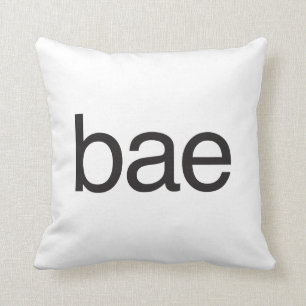 bae throw pillow