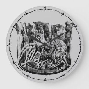 Bael Round (Large) Wall Clock