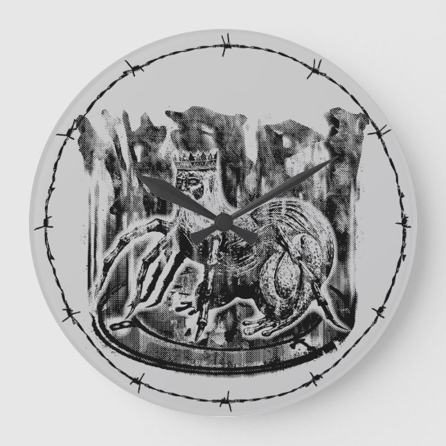 Bael Round (Large) Wall Clock (Front)