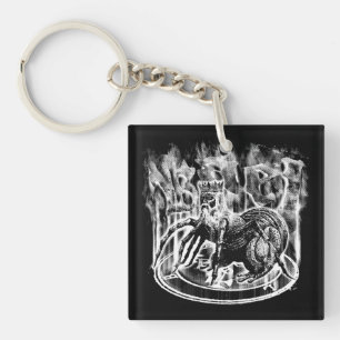 Bael Square (double-sided) Keychain