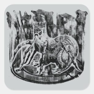 Bael Square Stickers