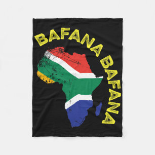 Bafana Bafana South Africa Soccer  Fleece Blanket