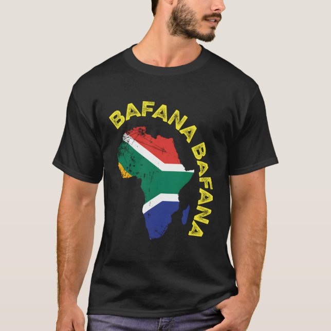 Bafana Bafana South Africa Soccer T-Shirt (Front)