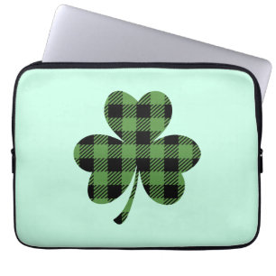 Baffalo Clover Leaf St. Patrick's Design-61104 Laptop Sleeve