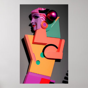 Baffia Ken Gauge Surrealism Poster