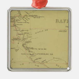 Baffin Bay journey Metal Ornament