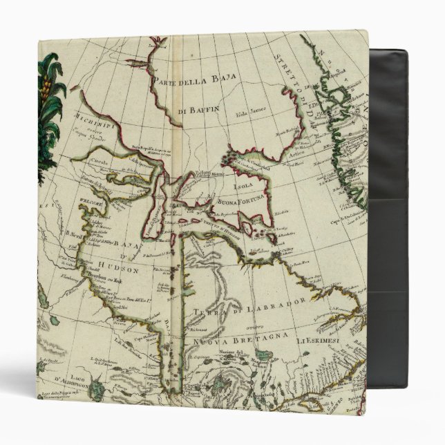 Baffin Bay North Atlantic Ocean Binder (Front/Inside)